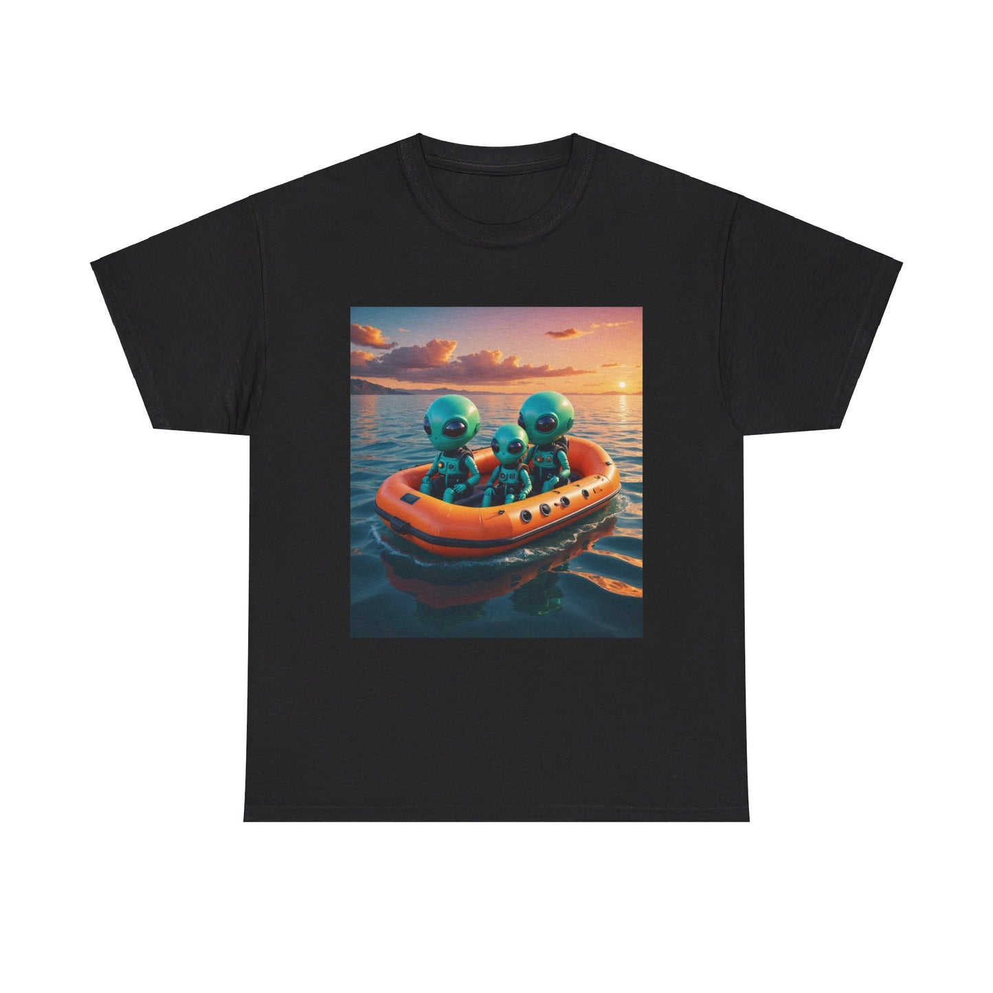 "Ship Crash Survivors" Unisex Heavy Cotton Tee