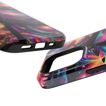 ''Neon Scenes'' Impact-Resistant Cases