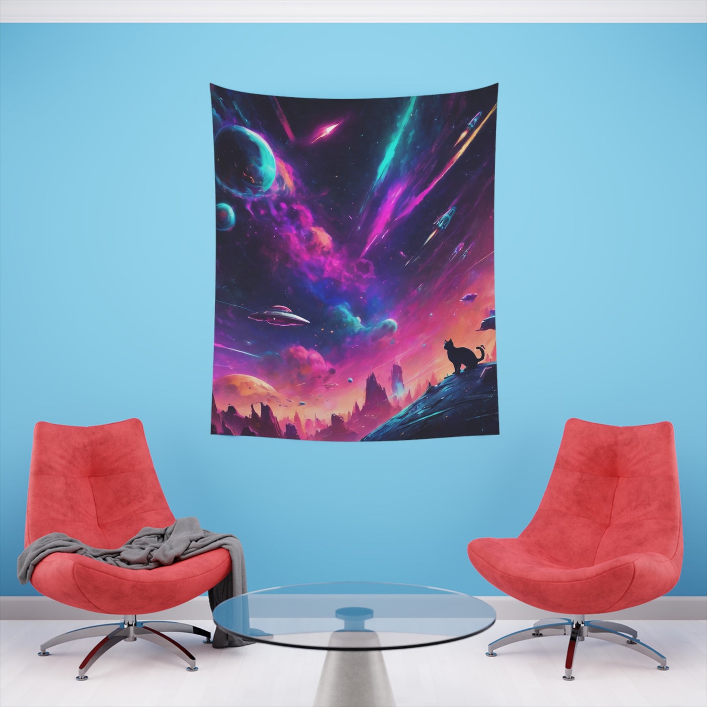 "More Than This World" Wall Tapestry