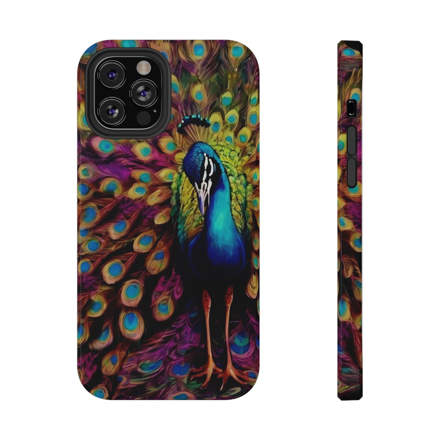 ''Peacock'' Impact-Resistant Cases