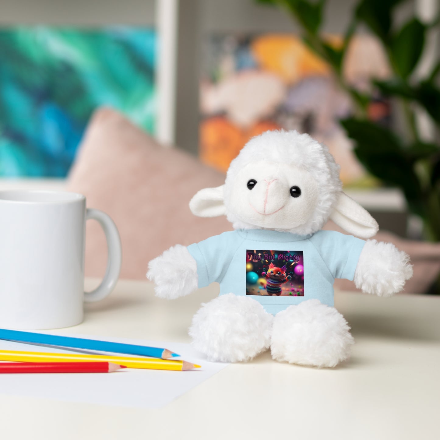 ''Tiny But Mighty'' Stuffed Animals with Tee