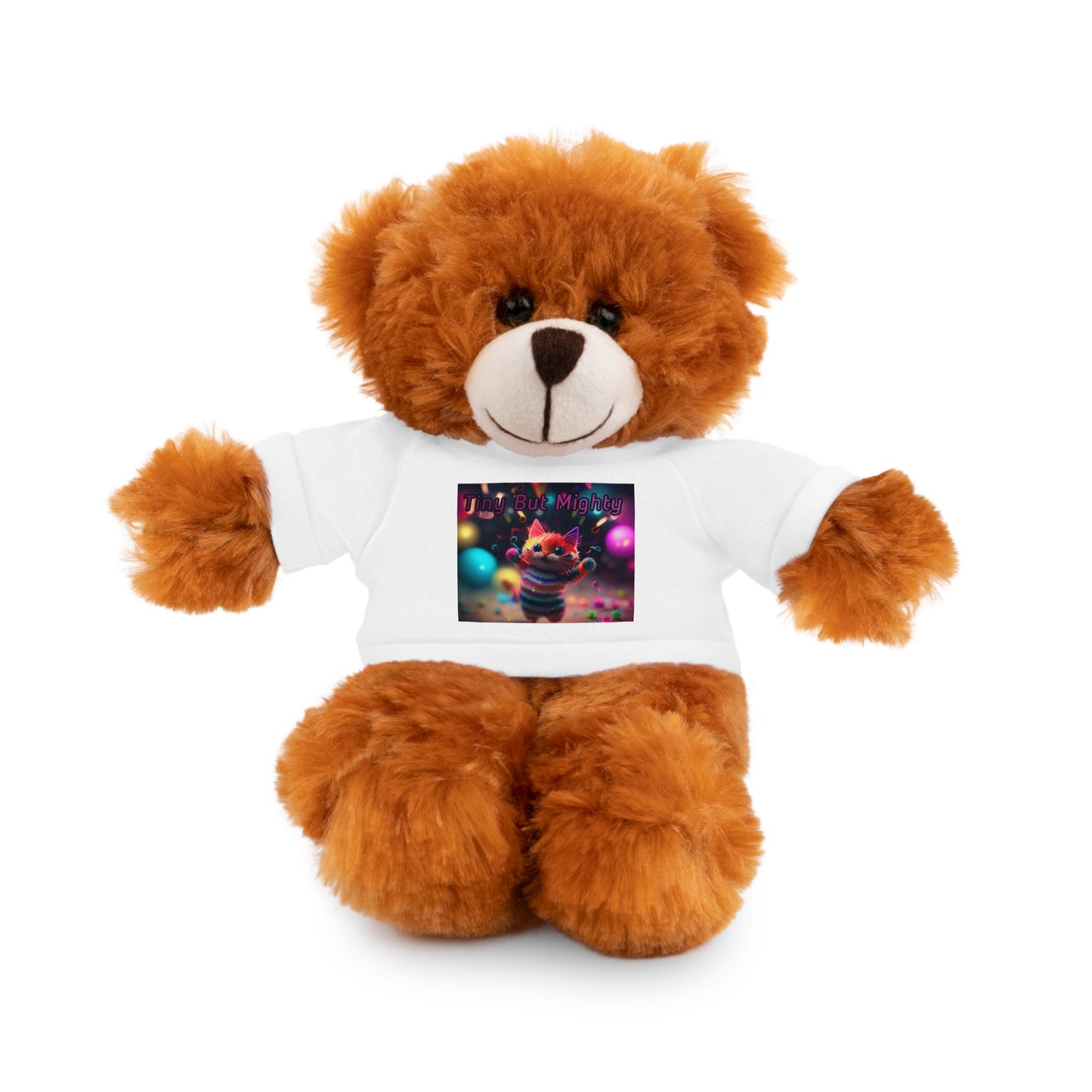 " Tiny But Mighty" Stuffed Animals with Tee