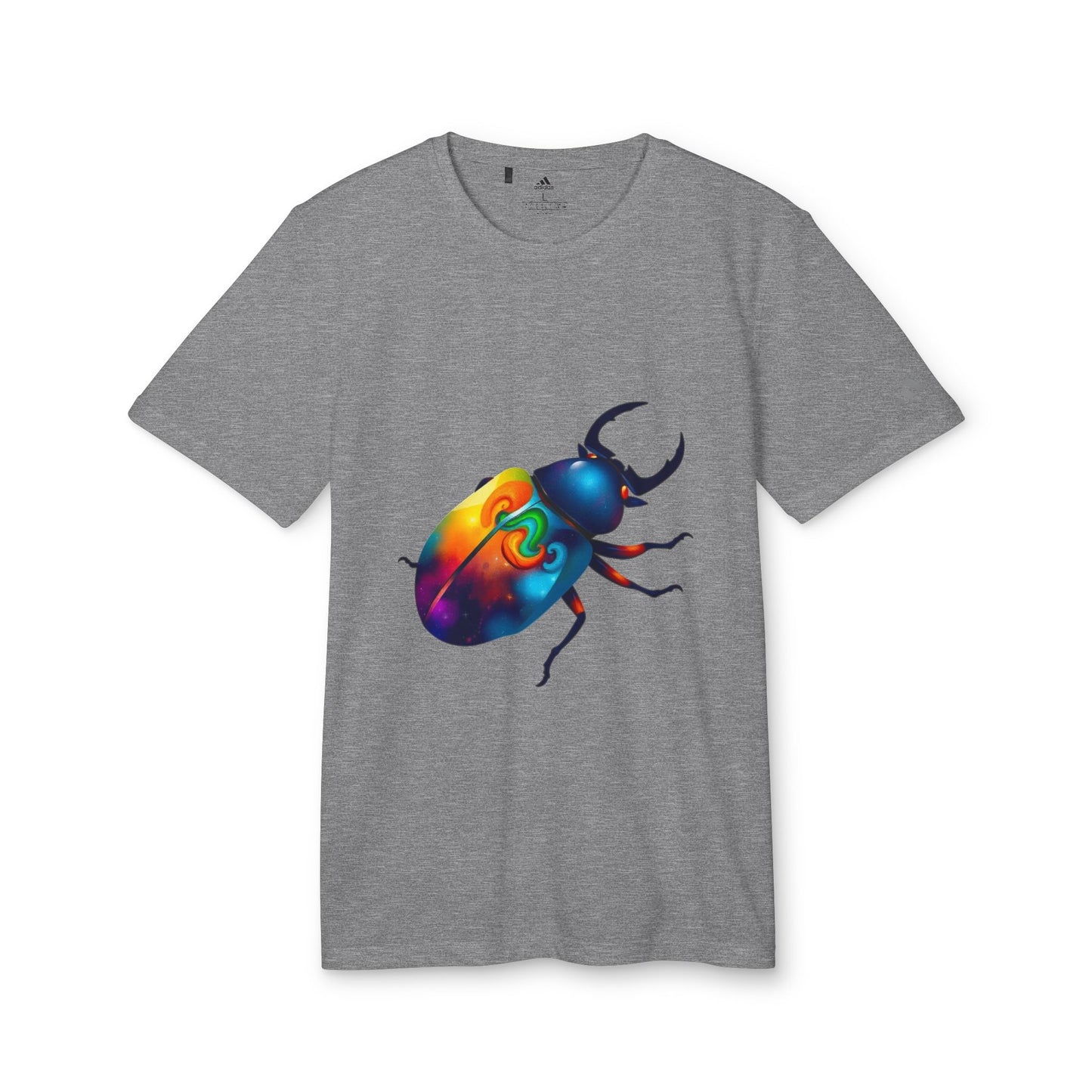 Colorful Beetle Graphic Unisex Sport T-shirt