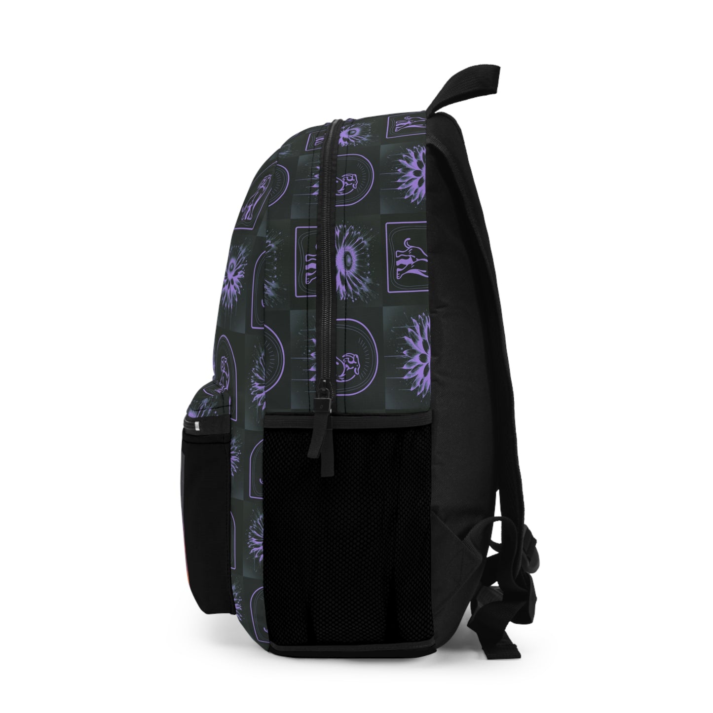 "Jenna Kats' Purple Sunset" Backpack