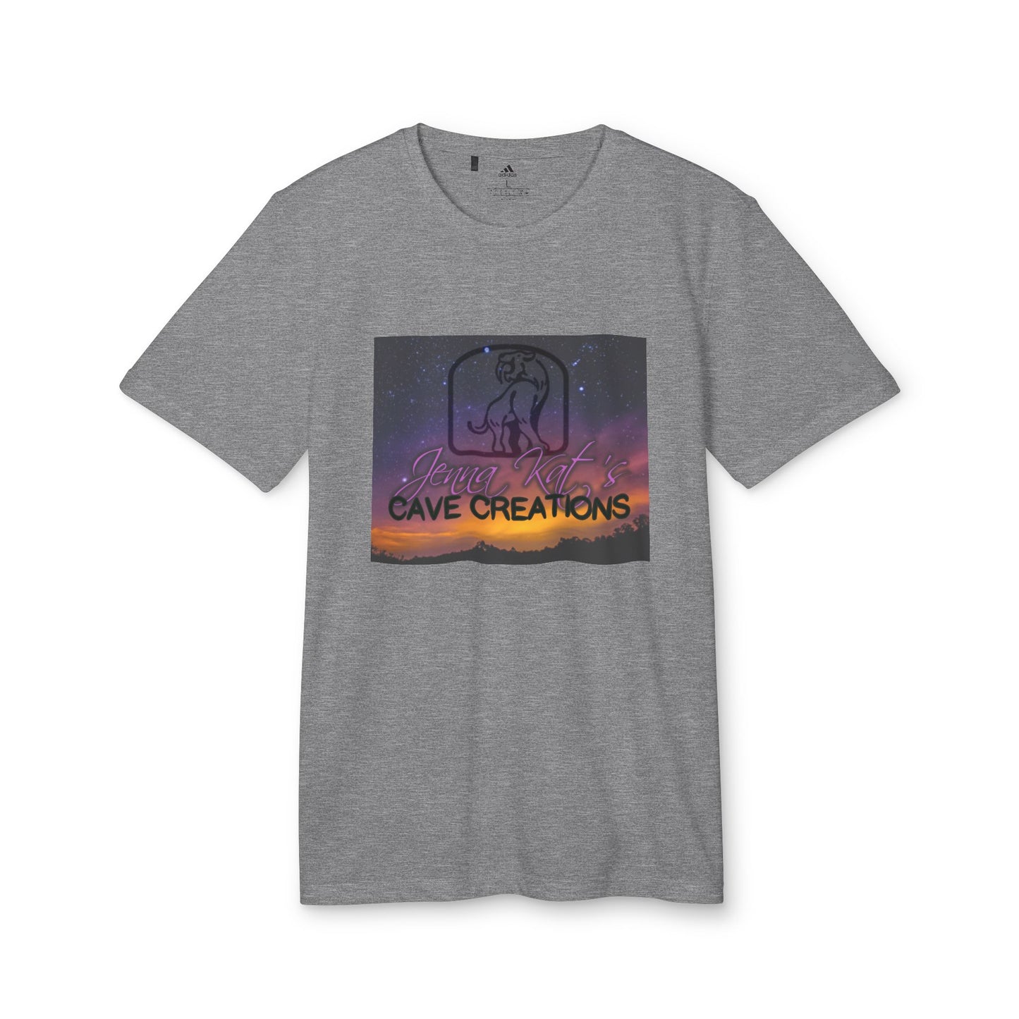 "Jenna Kats' Arted On An Adidas Shirt #2 The Sunset" adidas® Unisex Sport T-shirt