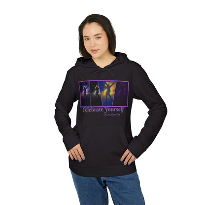 "Jenna Kats Arted On A Adidas Hoodie #3 Celebrate Yourself'' adidas® Unisex Fleece Hoodie