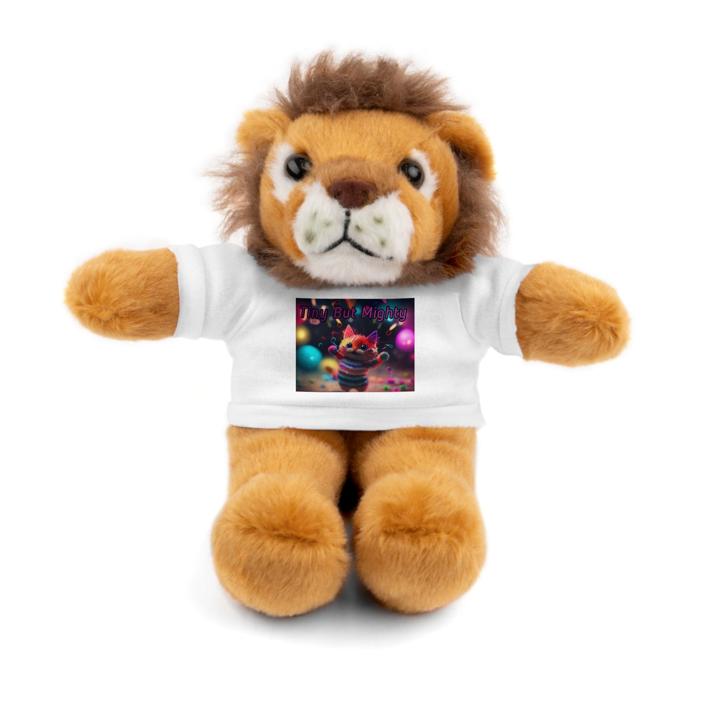 " Tiny But Mighty" Stuffed Animals with Tee