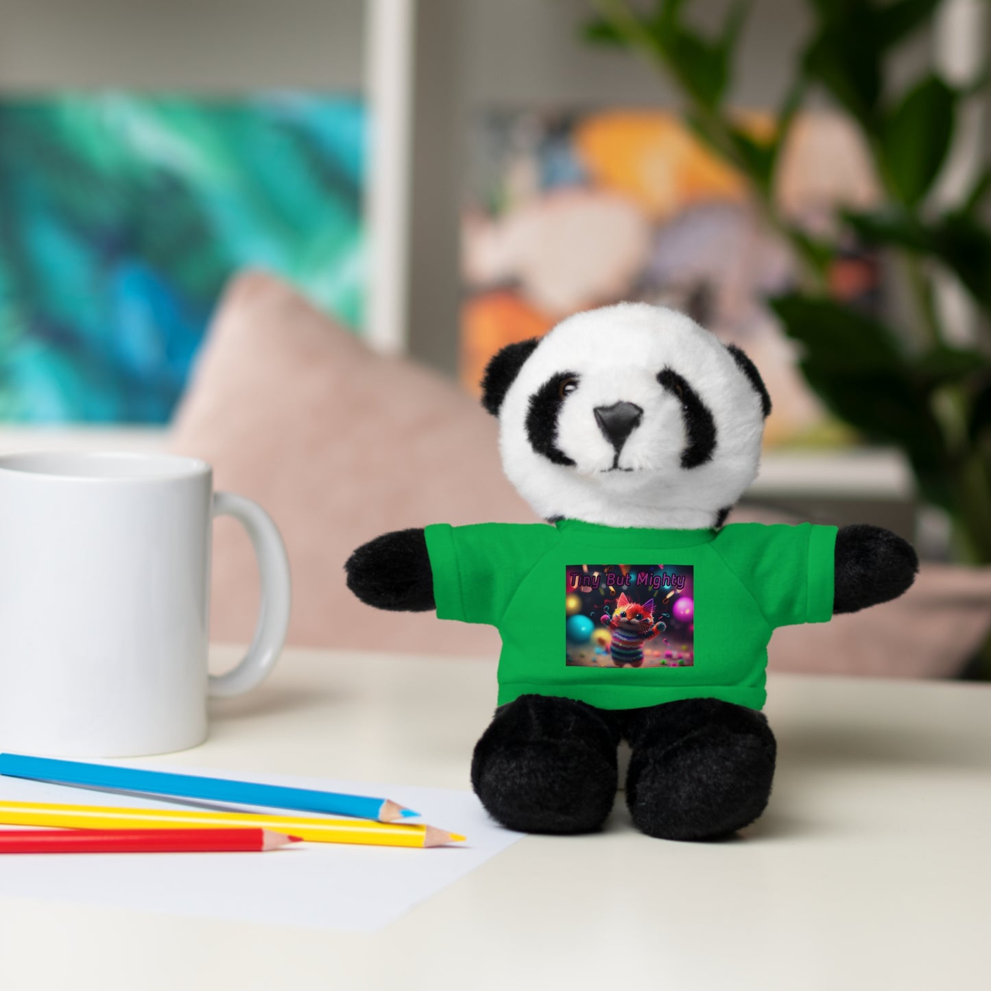 ''Tiny But Mighty'' Stuffed Animals with Tee