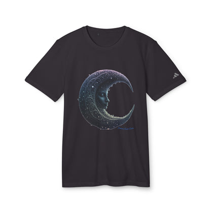 "Jenna Kats' Arted On An Adidas Shirt #7 The Moon'' adidas® Unisex Sport T-shirt