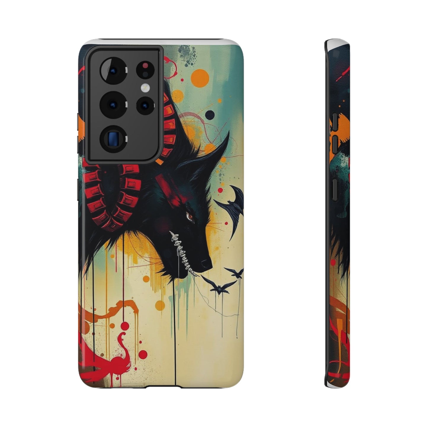 " I Told My Demons About You" Art Print Cell Phone Case, Impact-Resistant Cases