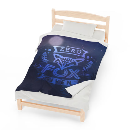 "Zero Given" Velveteen Plush Blanket