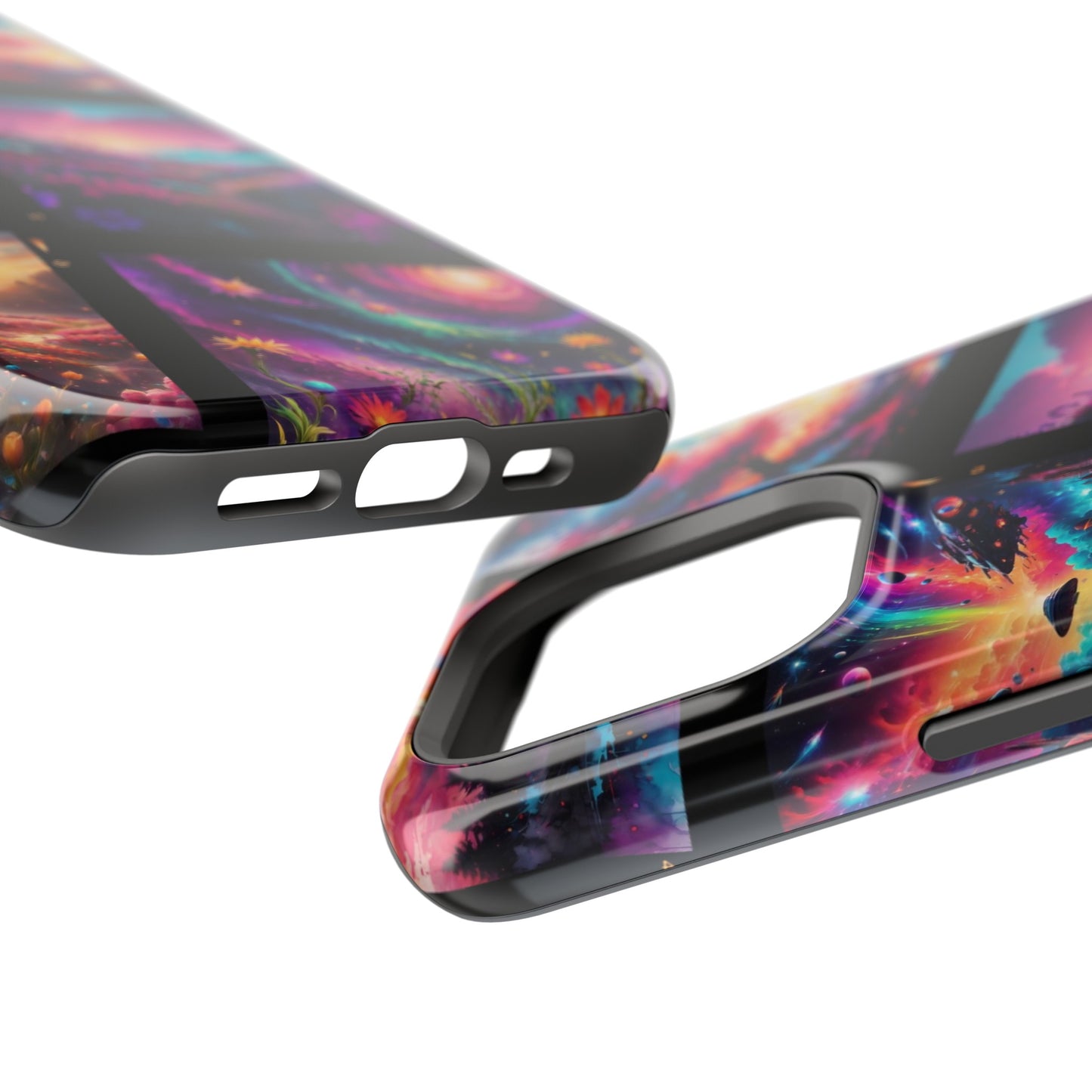 ''Neon Scenes'' Impact-Resistant Cases