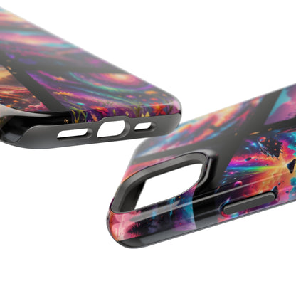 ''Neon Scenes'' Impact-Resistant Cases