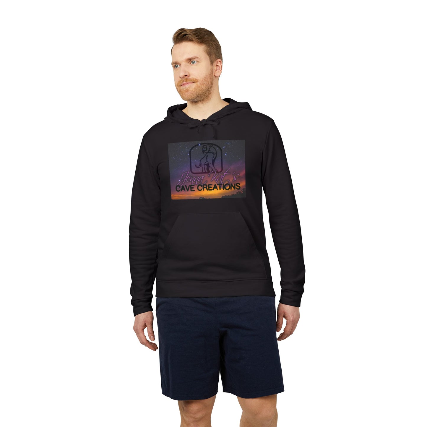 ''Jenna Kats Arted On An Adidas Hoodie #1 The Sunset'' adidas® Unisex Fleece Hoodie