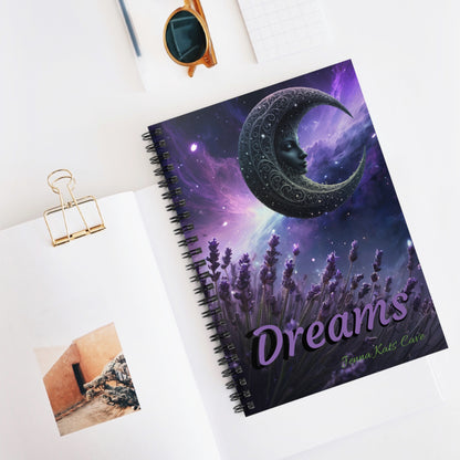 ''Dreams'' Spiral Notebook - Ruled Line