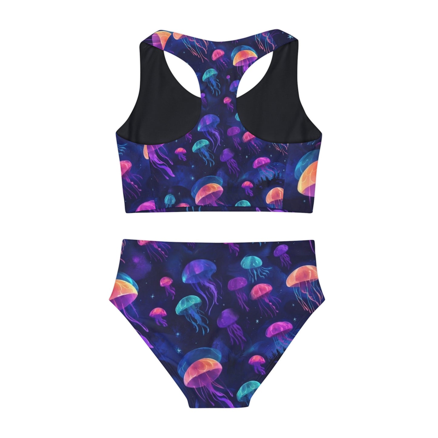 "Galactic Jellyfish" Girls Two Piece Swimsuit