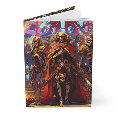 "Skull Army' Hardcover Journal Matte