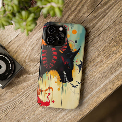 " I Told My Demons About You" Art Print Cell Phone Case, Impact-Resistant Cases