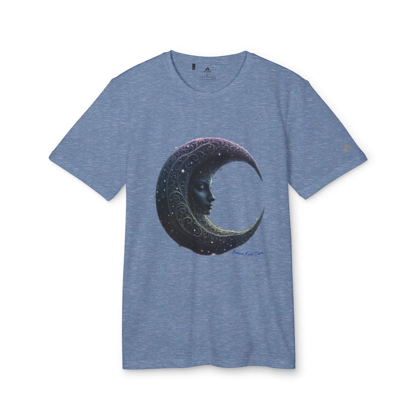 "Jenna Kats' Arted On An Adidas Shirt #7 The Moon'' adidas® Unisex Sport T-shirt