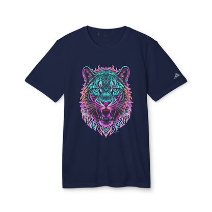 "Jenna Kats' Arted On An Adidas Shirt #11 The Neon Tiger" adidas Unisex Sport T-shirt