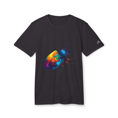 Colorful Beetle Graphic Unisex Sport T-shirt