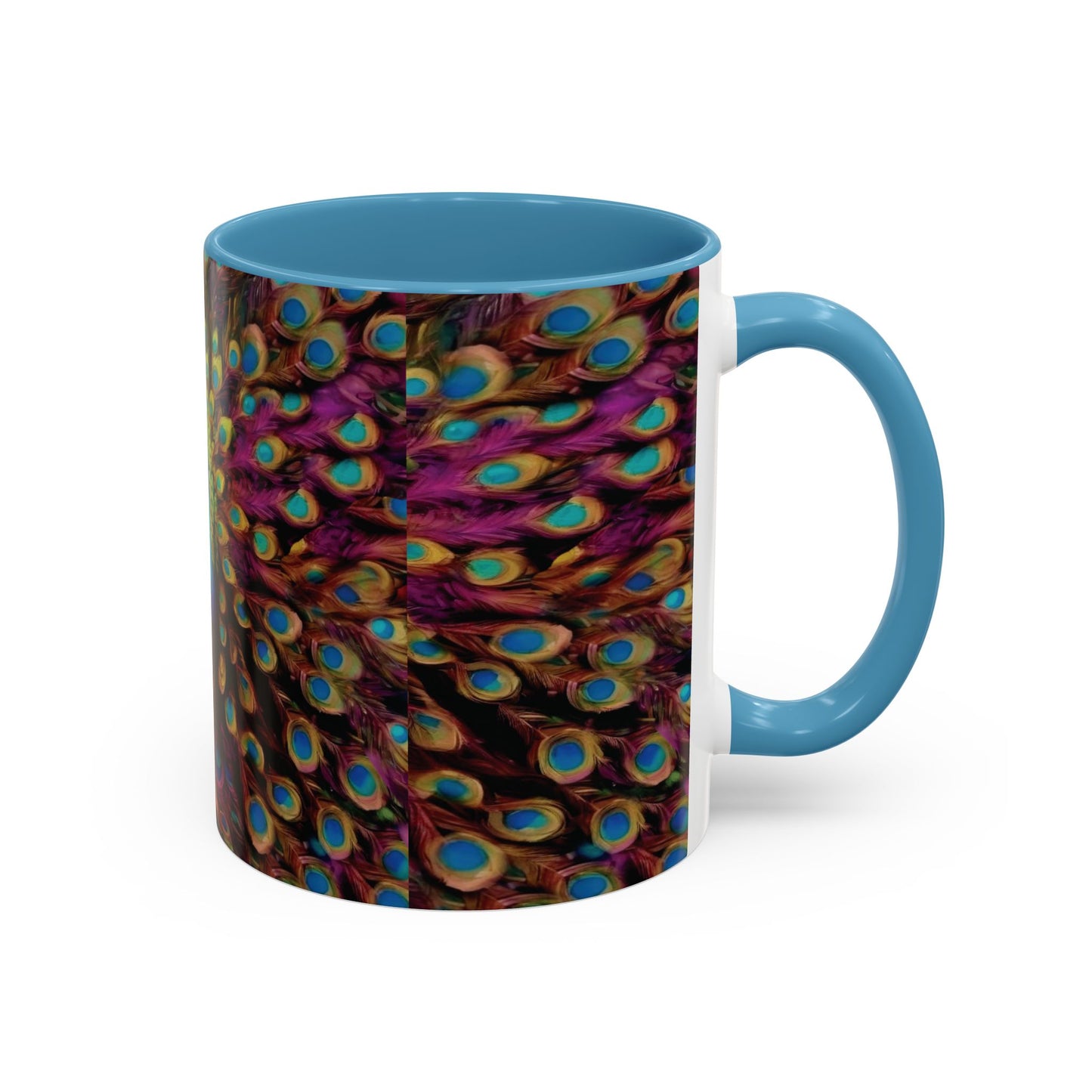 "Peacock"' Accent Coffee Mug (11, 15oz)