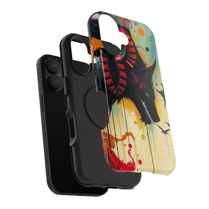 " I Told My Demons About You" Art Print Cell Phone Case, Impact-Resistant Cases