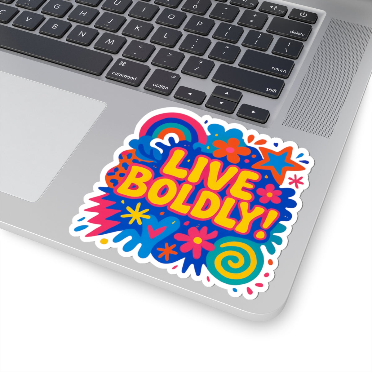 Live Boldly Kiss-Cut Stickers
