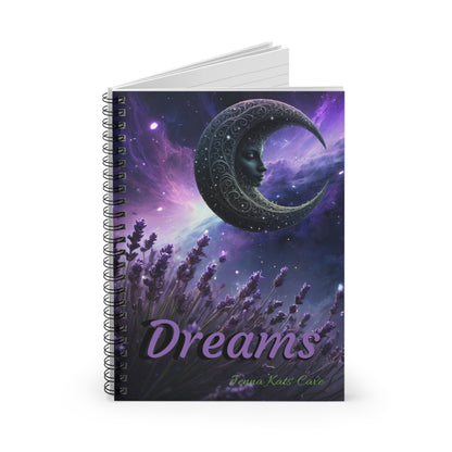 ''Dreams'' Spiral Notebook - Ruled Line