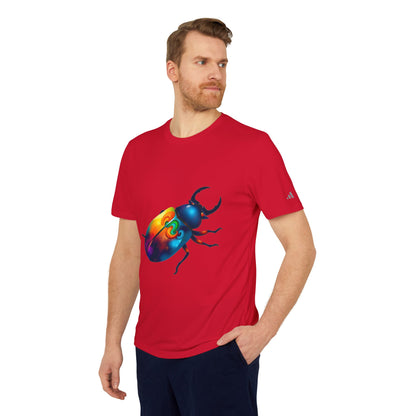 Colorful Beetle Graphic Unisex Sport T-shirt