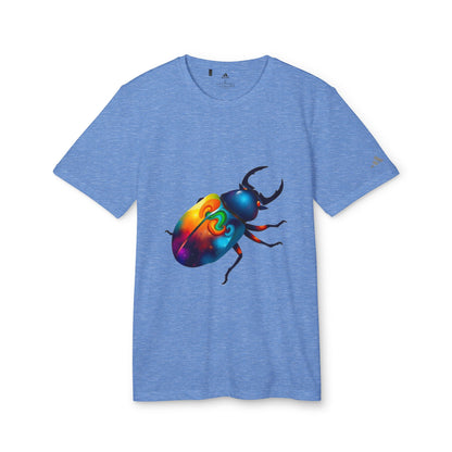 Colorful Beetle Graphic Unisex Sport T-shirt
