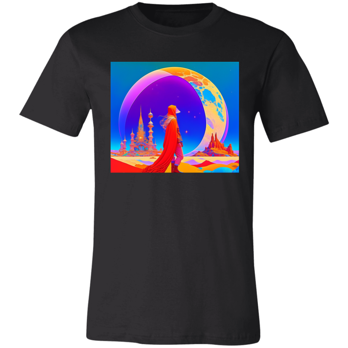 ''Moon Child #518'' Unisex Short-Sleeve T-Shirt