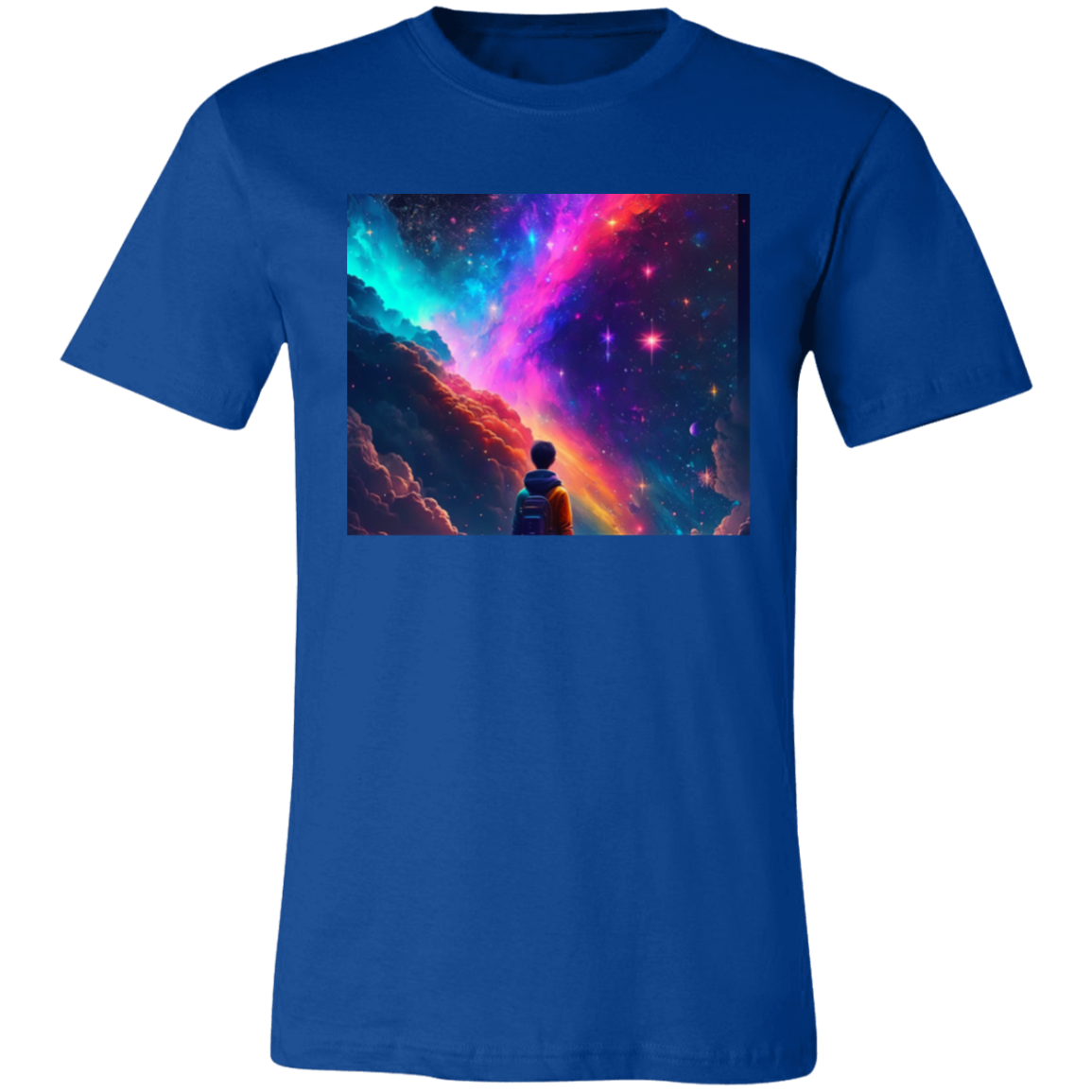 ''The Universe Lay Before Me'' Unisex Short-Sleeve T-Shirt