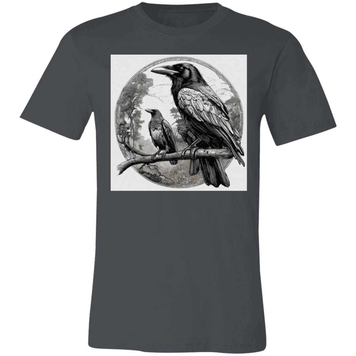 "Ravens Watching You" Unisex  Short-Sleeve T-Shirt