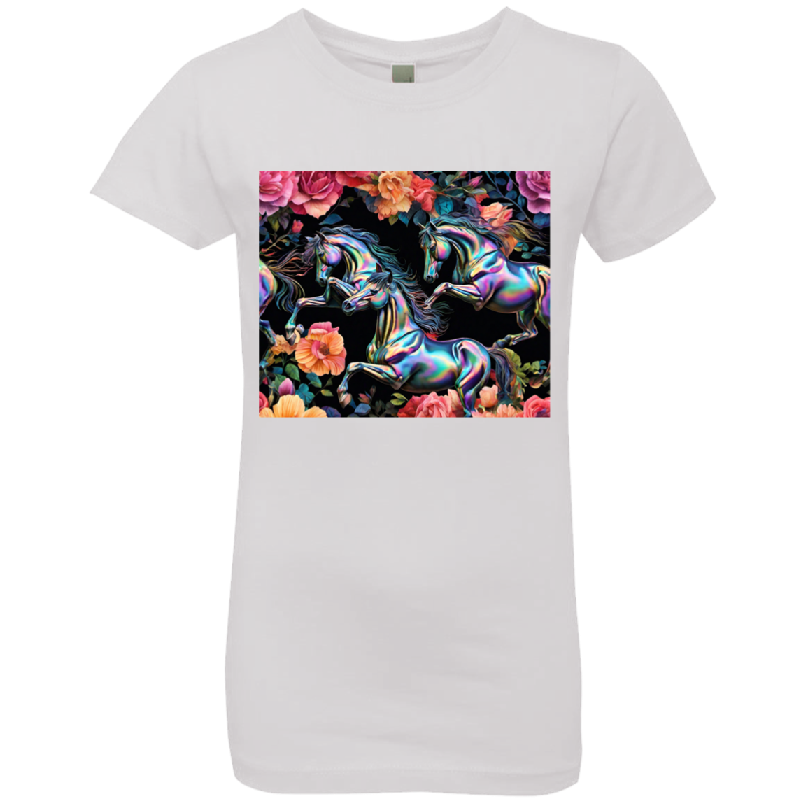 "Herding Wild Flowers" Girls' Princess T-Shirt