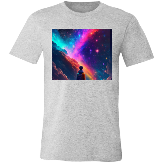 ''The Universe Lay Before Me'' Unisex Short-Sleeve T-Shirt