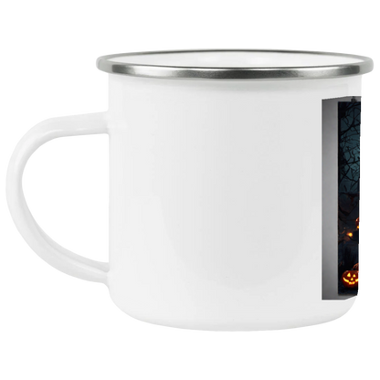 "Camp CryLake" Enamel Camping Mug