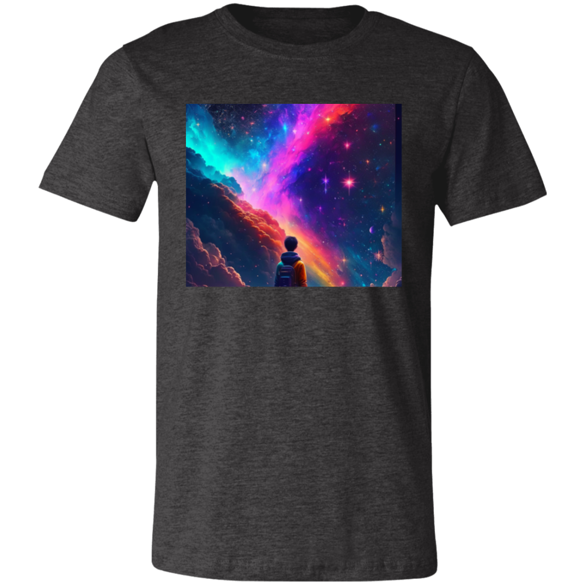 ''The Universe Lay Before Me'' Unisex Short-Sleeve T-Shirt