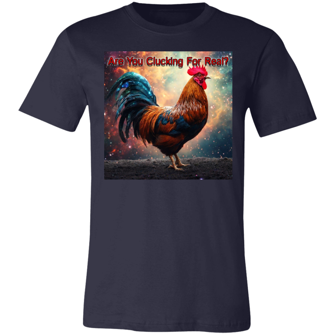 ''Real Clucker''  Unisex Short-Sleeve T-Shirt