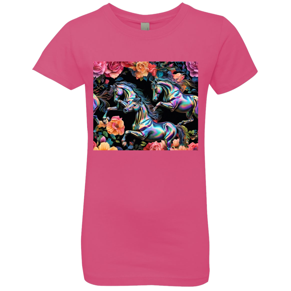 "Herding Wild Flowers" Girls' Princess T-Shirt