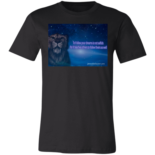 "Cave Kat Motivations, Chase Dreams" Unisex T-Shirt