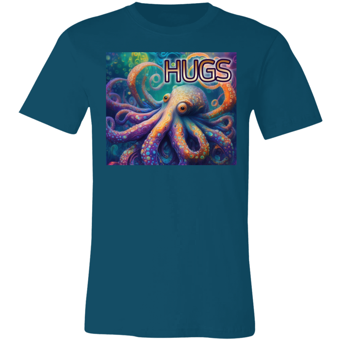 "Unlimited Hugs'' Unisex Short-Sleeve T-Shirt