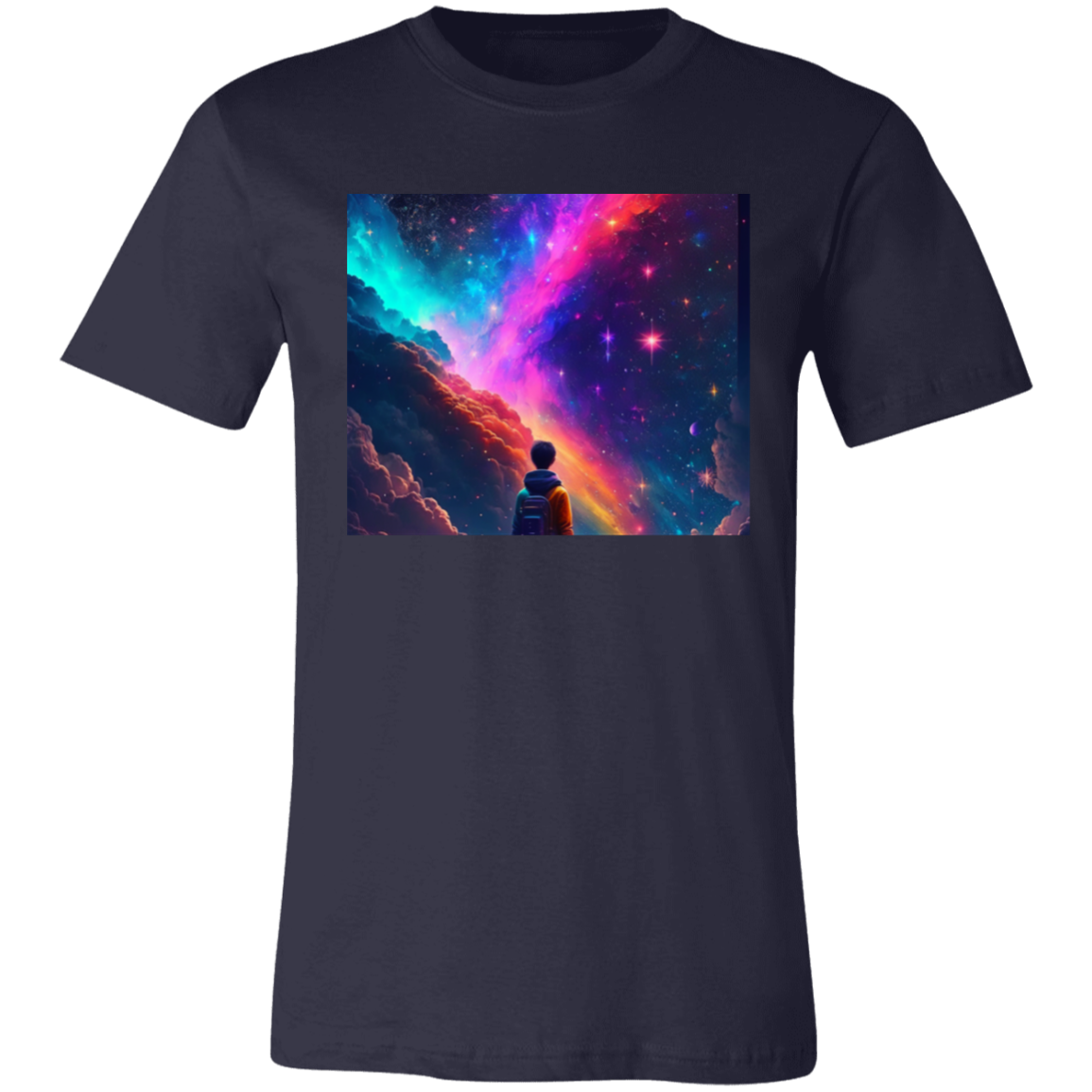 ''The Universe Lay Before Me'' Unisex Short-Sleeve T-Shirt