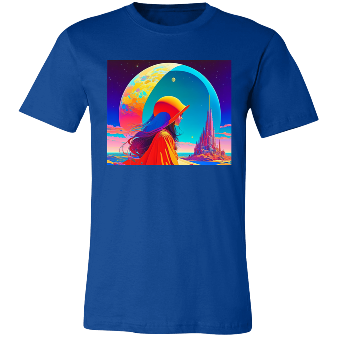 ''Moon Child #519'' Unisex Short-Sleeve T-Shirt