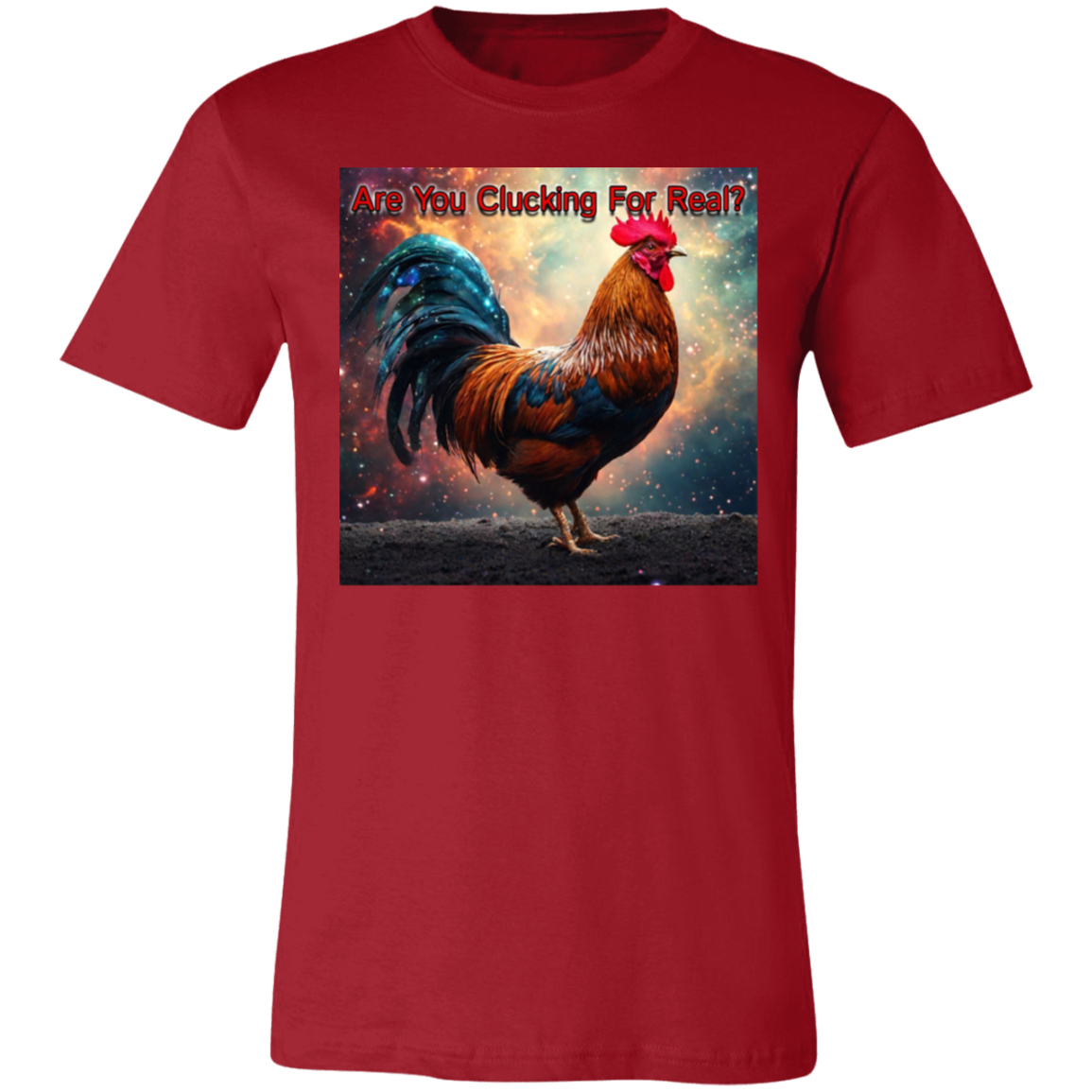 ''Real Clucker''  Unisex Short-Sleeve T-Shirt