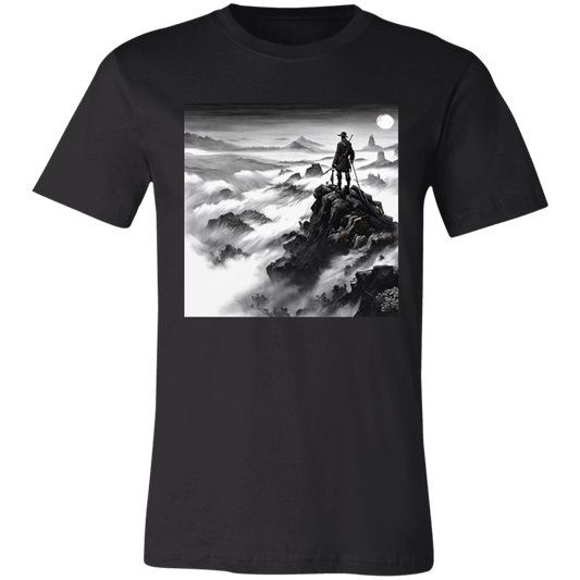 "I am not lost, I am adventouring through the jagged mountains"" Unisex  Short-Sleeve T-Shirt