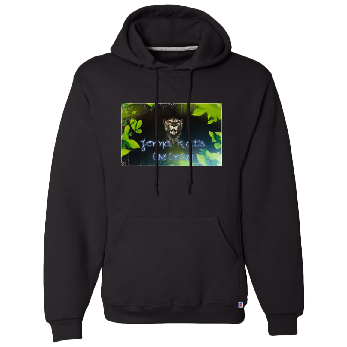 "Jenna Kats Adventuring" Fleece Pullover Hoodie