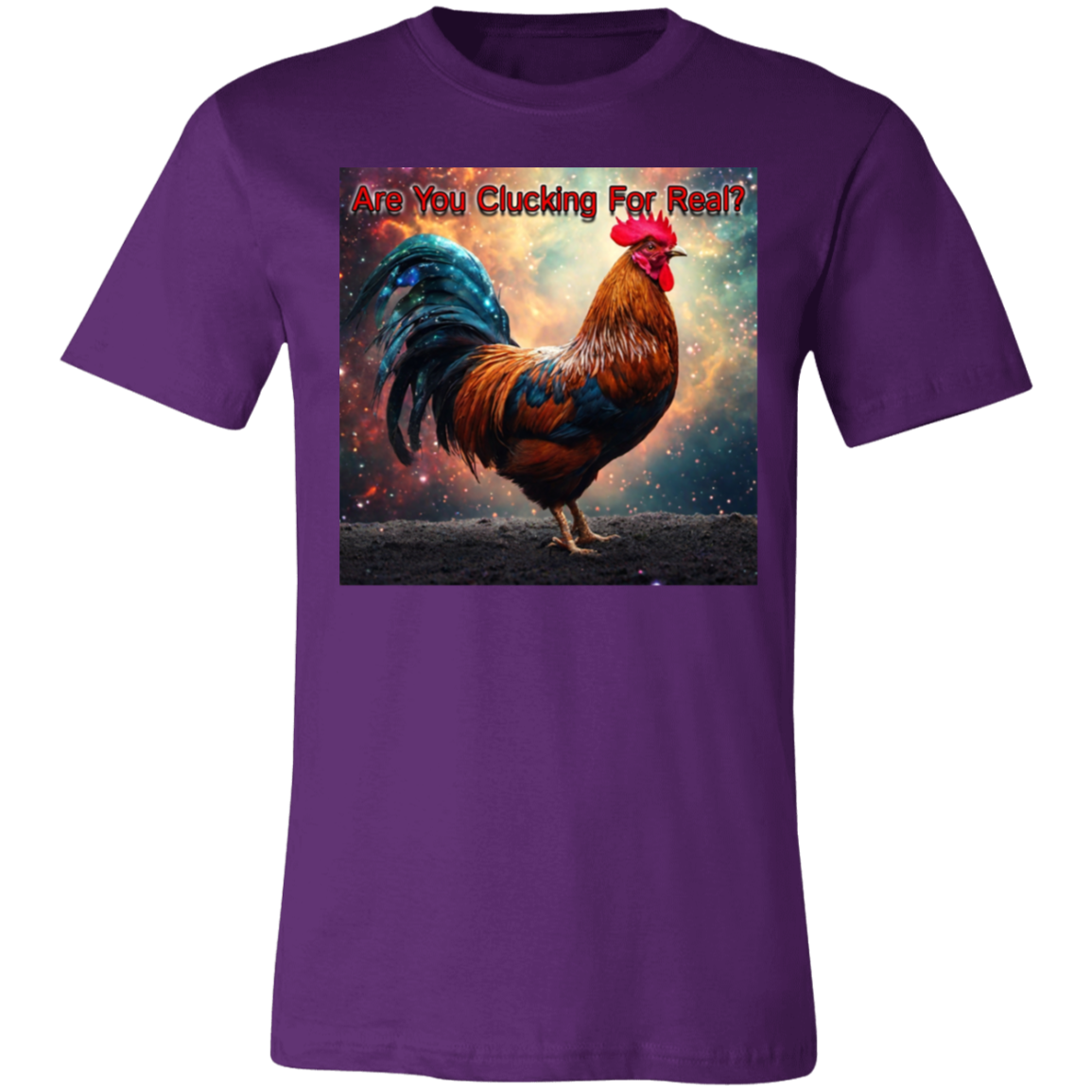 ''Real Clucker''  Unisex Short-Sleeve T-Shirt