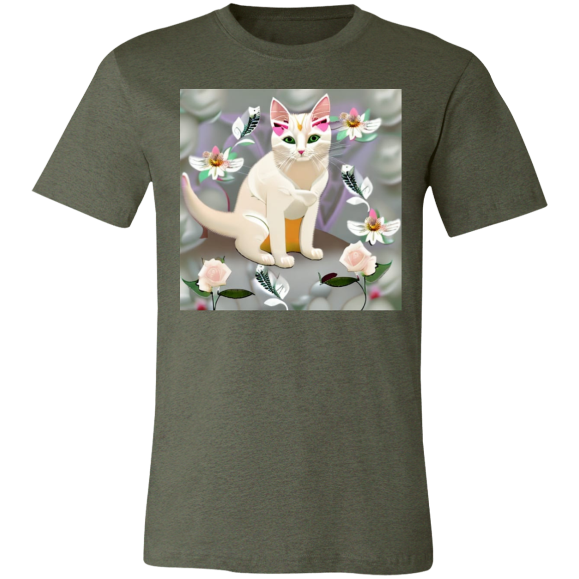 ''Pretty Kat'' Unisex Short-Sleeve T-Shirt