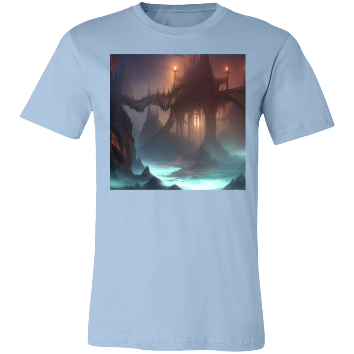 "Hellscape Bridge"  Unisex Short-Sleeve T-Shirt